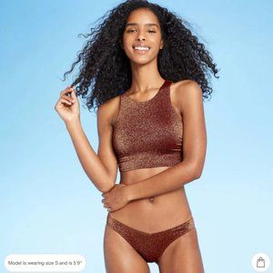 Sparkle Glitter Metallic Bikini